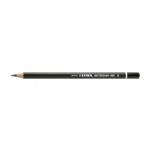 Grafitceruza LYRA Art Design B hatszögletű