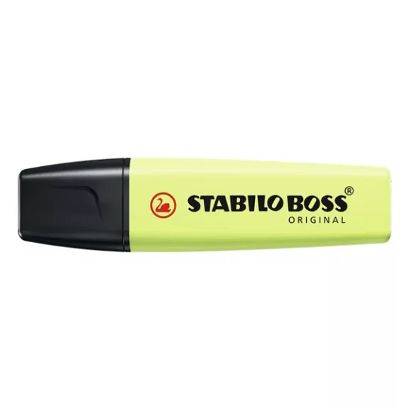 Szövegkiemelő STABILO Boss Original Pastel 1-5mm lime Szövegkiemelő STABILO Boss Original Pastel 1-5mm lime