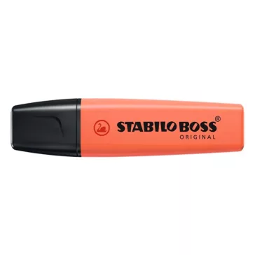   Szövegkiemelő STABILO Boss Original Pastel 1-5mm halvány koral piros