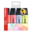 Szövegkiemelő készlet STABILO Boss Original Pastel 1-5mm 4 darabos