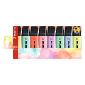   Szövegkiemelő készlet STABILO Boss Original Pastel 1-5mm 8 darabos