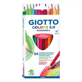   Színes ceruza GIOTTO Colors 3.0 aquarell  háromszögletű 24 darabos