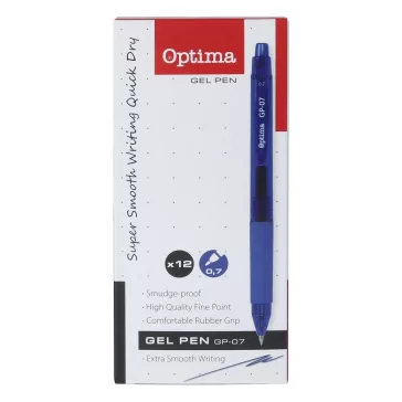 Zseléstoll OPTIMA GP-07 0,7mm kék