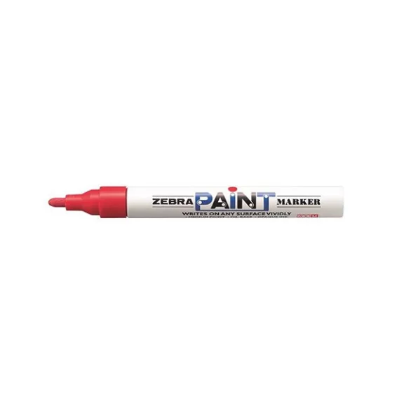 Lakkmarker ZEBRA Paint marker 3 mm piros Lakkmarker ZEBRA Paint marker 3 mm piros