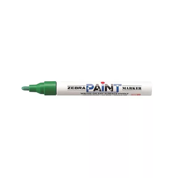 Lakkmarker ZEBRA Paint marker 3 mm zöld Lakkmarker ZEBRA Paint marker 3 mm zöld