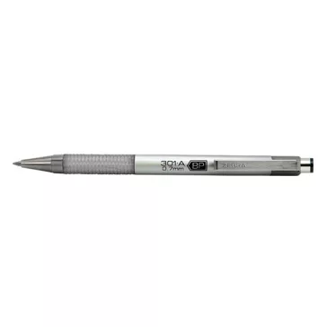 Golyóstoll  ZEBRA F-301A 0,7 mm ezüst