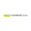 Ecsetfilc kétvégű ZEBRA Mildliner Fluorescent sárga