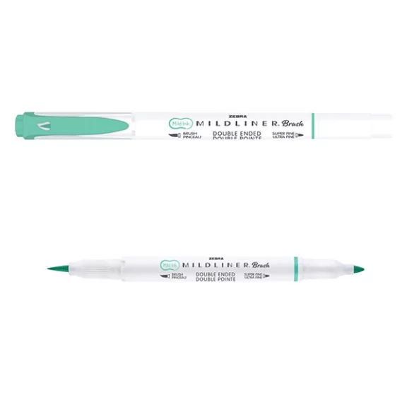 Ecsetfilc kétvégű ZEBRA Mildliner Fluorescent türkiz Ecsetfilc kétvégű ZEBRA Mildliner Fluorescent türkiz