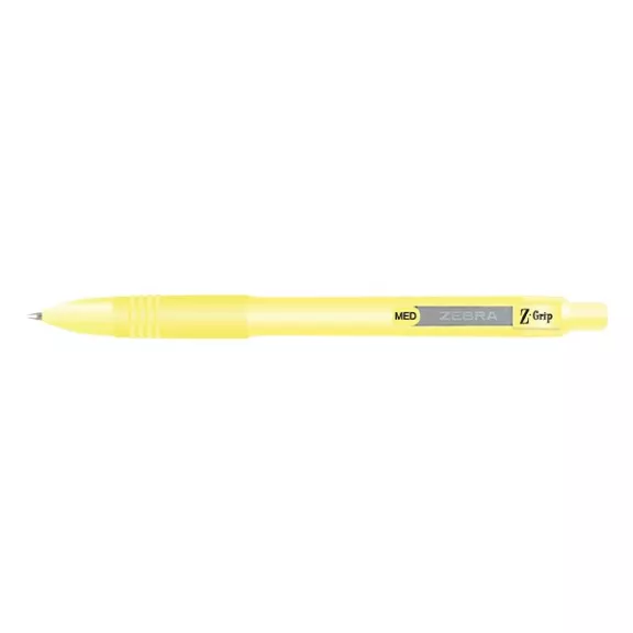 Golyóstoll ZEBRA Z-Grip 0,27 mm írásvastagság pasztell sárga Golyóstoll ZEBRA Z-Grip 0,27 mm írásvastagság pasztell sárga
