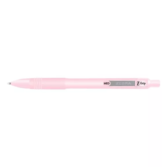 Golyóstoll ZEBRA Z-Grip 0,27 mm írásvastagság pasztell pink Golyóstoll ZEBRA Z-Grip 0,27 mm írásvastagság pasztell pink