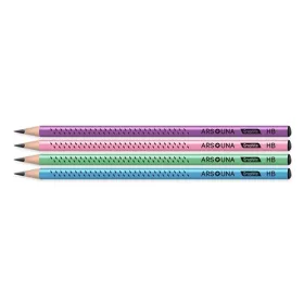 Grafitceruza ARS UNA háromszögletű fekete rombusz HB