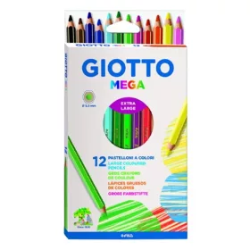 Színes ceruza GIOTTO mega jumbo 12 darabos