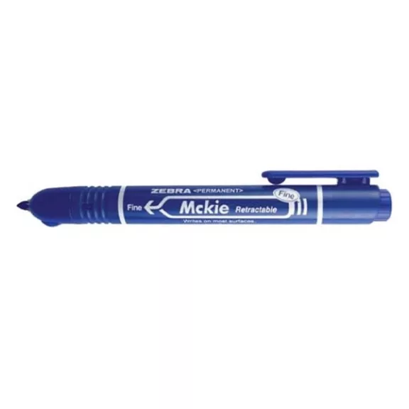 Alkoholos marker ZEBRA Mckie nyomógombos 1,3 mm kék Alkoholos marker ZEBRA Mckie nyomógombos 1,3 mm kék