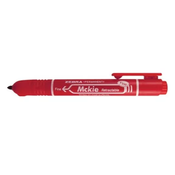 Alkoholos marker ZEBRA Mckie nyomógombos 1,3 mm piros Alkoholos marker ZEBRA Mckie nyomógombos 1,3 mm piros