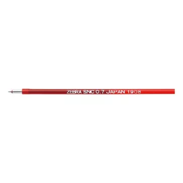 Tollbetét golyós ZEBRA SNC 0,7 mm piros