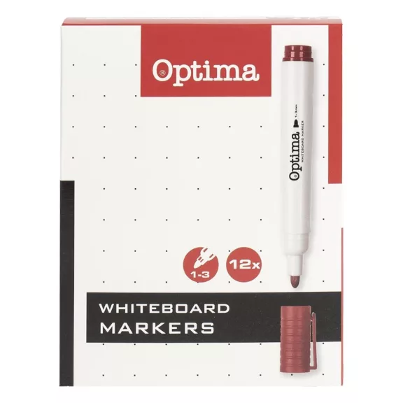 Táblamarker OPTIMA piros Táblamarker OPTIMA piros