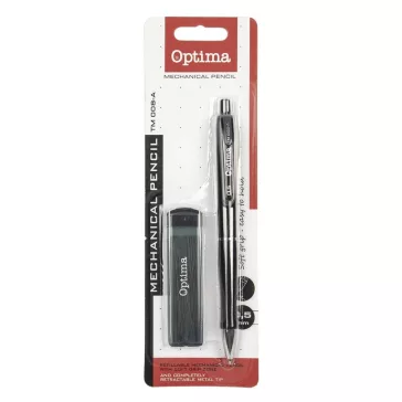 Nyomósirón OPTIMA 0,5mm fekete + grafitbél 0,5mm HB
