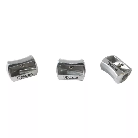 Hegyező OPTIMA fém 1 lyukú 1db/bliszter Hegyező OPTIMA fém 1 lyukú 1db/bliszter