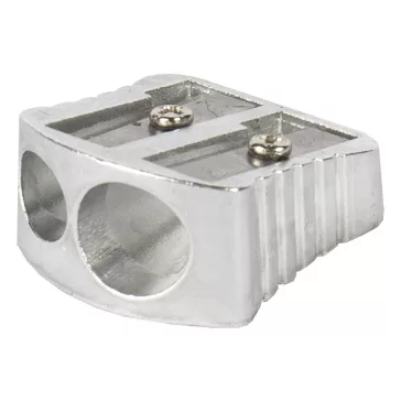   Hegyező OPTIMA fém bordázott fogórész 2 lyukú 1db/bliszter