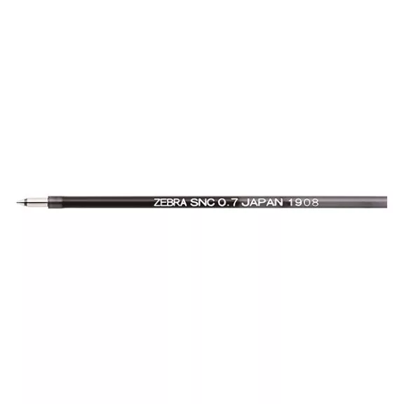 Tollbetét golyós ZEBRA SNC 0,7 mm fekete Tollbetét golyós ZEBRA SNC 0,7 mm fekete