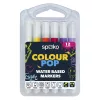 Filctoll SPOKO Colour Pop háromszögletű vízbázisú 12 darabos