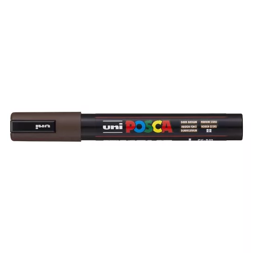 Filctoll UNI Posca PC-5M Sötét barna