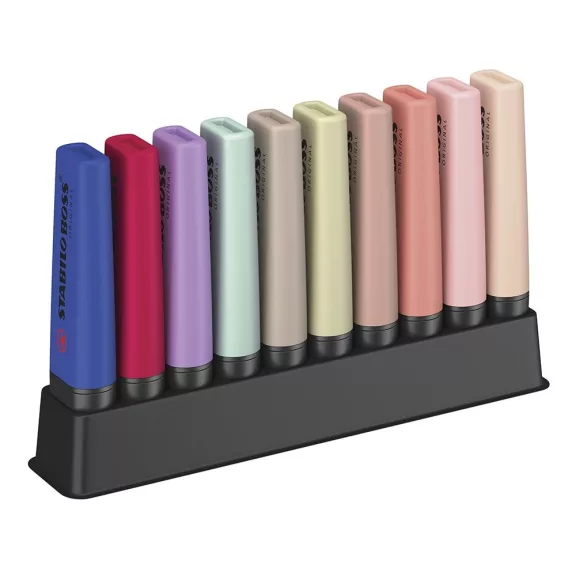 Szövegkiemelő készlet STABILO Boss NatureColors Wildflowers 10 darabos Szövegkiemelő készlet STABILO Boss NatureColors Wildflowers 10 darabos
