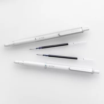 Zseléstoll  ZEBRA G-750 fémtestű 0,7 mm kék írásszín