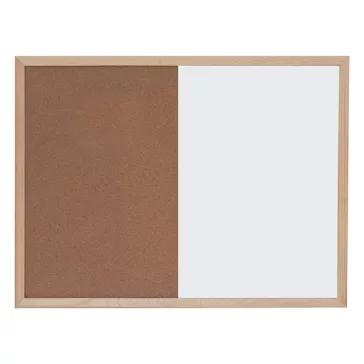 Kombitábla OPTIMA 60x90 parafa/mágneses törölhető