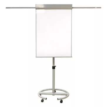   Flipchart tábla OPTIMA mágneses felület gurulós 70x100cm mobil állítható magasság