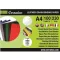 Hátlap CERRATUS A/4 230 g bőrhatású piros