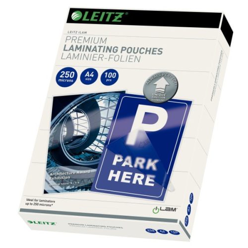 Lamináló fólia LEITZ A/4 250 mikron fényes 100 lapos