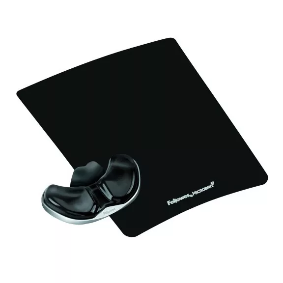 Tenyértámasz FELLOWES Health-V Crystal fekete