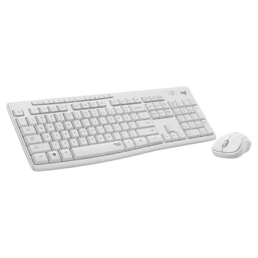   Billentyűzet + egér vezeték nélküli LOGITECH MK295 Silent HUN 2,4 Ghz fehér