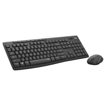   Billentyűzet + egér vezeték nélküli LOGITECH MK295 Silent HUN 2,4 Ghz grafitszürke