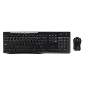   Billentyűzet vezeték nélküli LOGITECH MK270 2,4 Ghz fekete