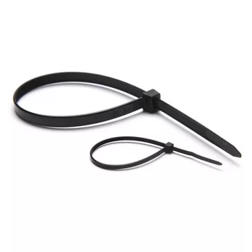   Kábelkötegelő-gyorskötöző ENTAC 100mm x 2,5mm fekete 50 darabos