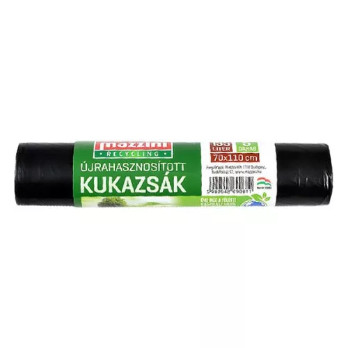 Szemeteszsák MAZZINI 135L újrahasznosított 5 darabos