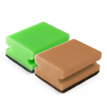   Mosogatószivacs BONUS Eco formázott 9,5x7,1x4,5cm 5 darabos
