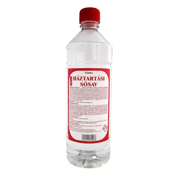 - Háztartási sósav VÉRTES 1L 15% - Háztartási sósav VÉRTES 1L 15%
