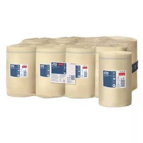   Kéztörlő tekercses TORK mini belsőmagos M1 sárga 1 rétegű