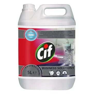   Vízkőoldó szaniter tisztítószer CIF Professional Washroom 2in1 5L