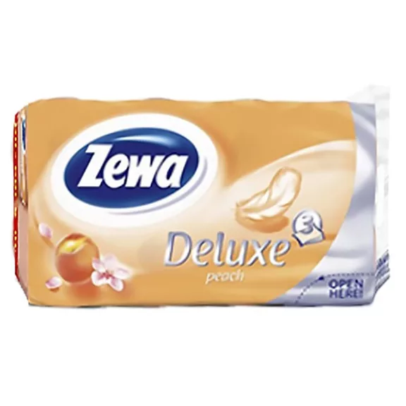 Toalettpapír ZEWA Deluxe Cashmere Peach 3 rétegű 16 tekercses Toalettpapír ZEWA Deluxe Cashmere Peach 3 rétegű 16 tekercses