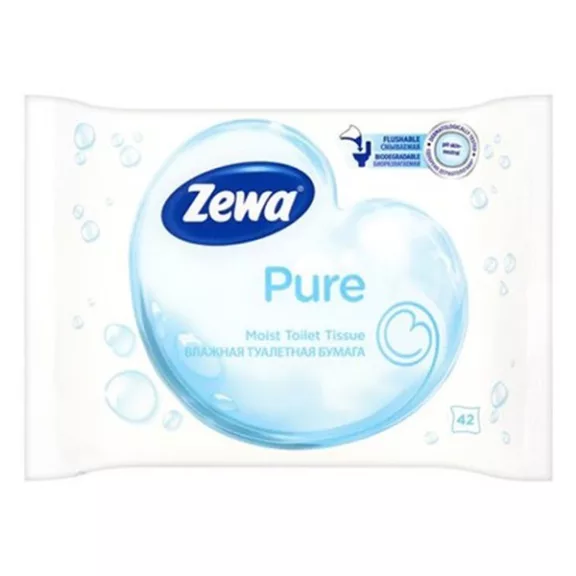 Nedves toalettpapír ZEWA Sensitive 42 darabos Nedves toalettpapír ZEWA Sensitive 42 darabos