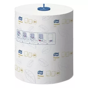   Kéztörlő tekercses TORK Matic Soft Prémium H1 fehér 2 rétegű