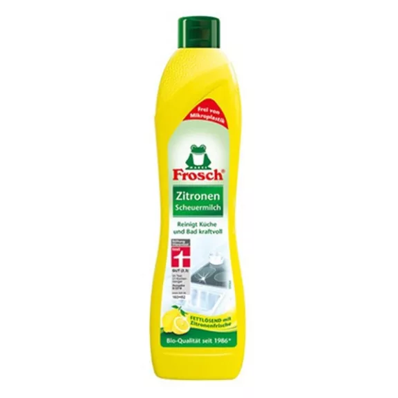 Súrolókrém FROSCH citrom környezetbarát 500 ml Súrolókrém FROSCH citrom környezetbarát 500 ml