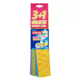   Törlőkendő univerzális VILEDA Multi Quattro 34x34 cm 4 darabos