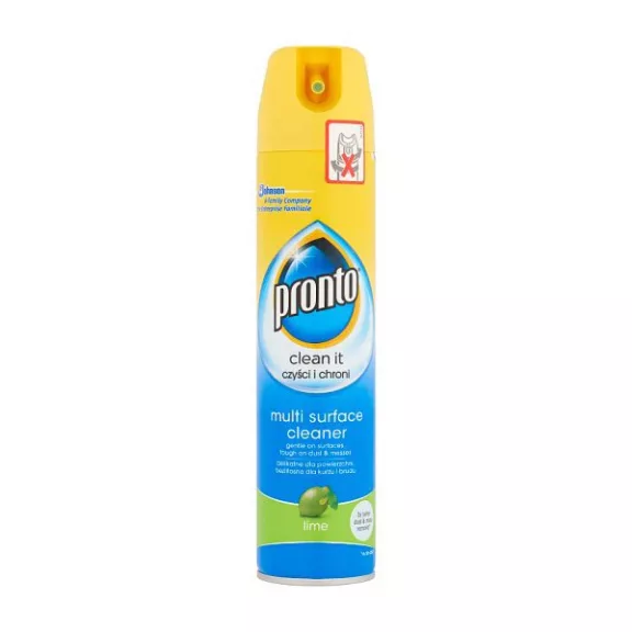 Felülettisztító PRONTO Multi Surface lime 250 ml Felülettisztító PRONTO Multi Surface lime 250 ml