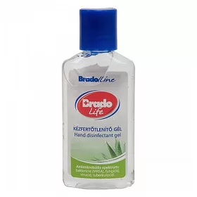 Kézfertőtlenítő gél BRADOLIFE Aloe Vera 50 ml