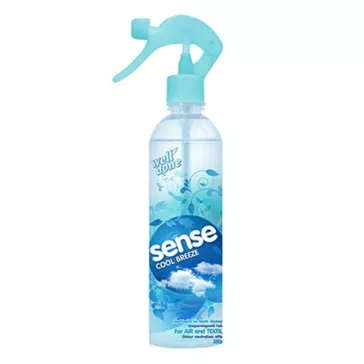   Légfrissítő és textil illatosító WELL DONE Sense Coll breeze 350 ml